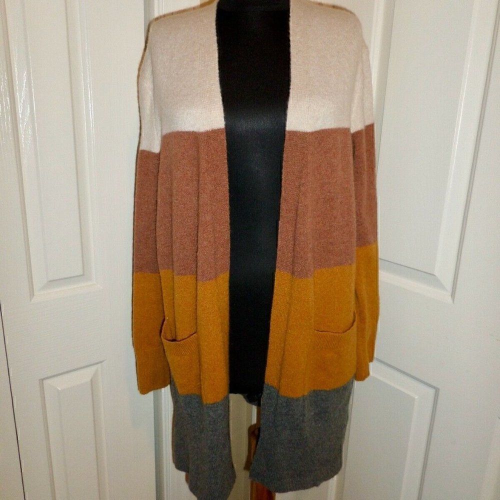 Madewell Sweater Size XS Striped Kent Cardigan